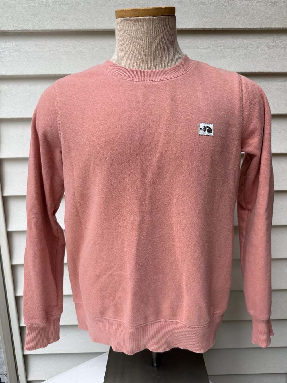 The North Face Heritage Patch Crew Size S Pink/Peach Sweatshirt